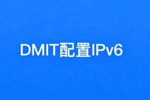 DMIT VPS配置
